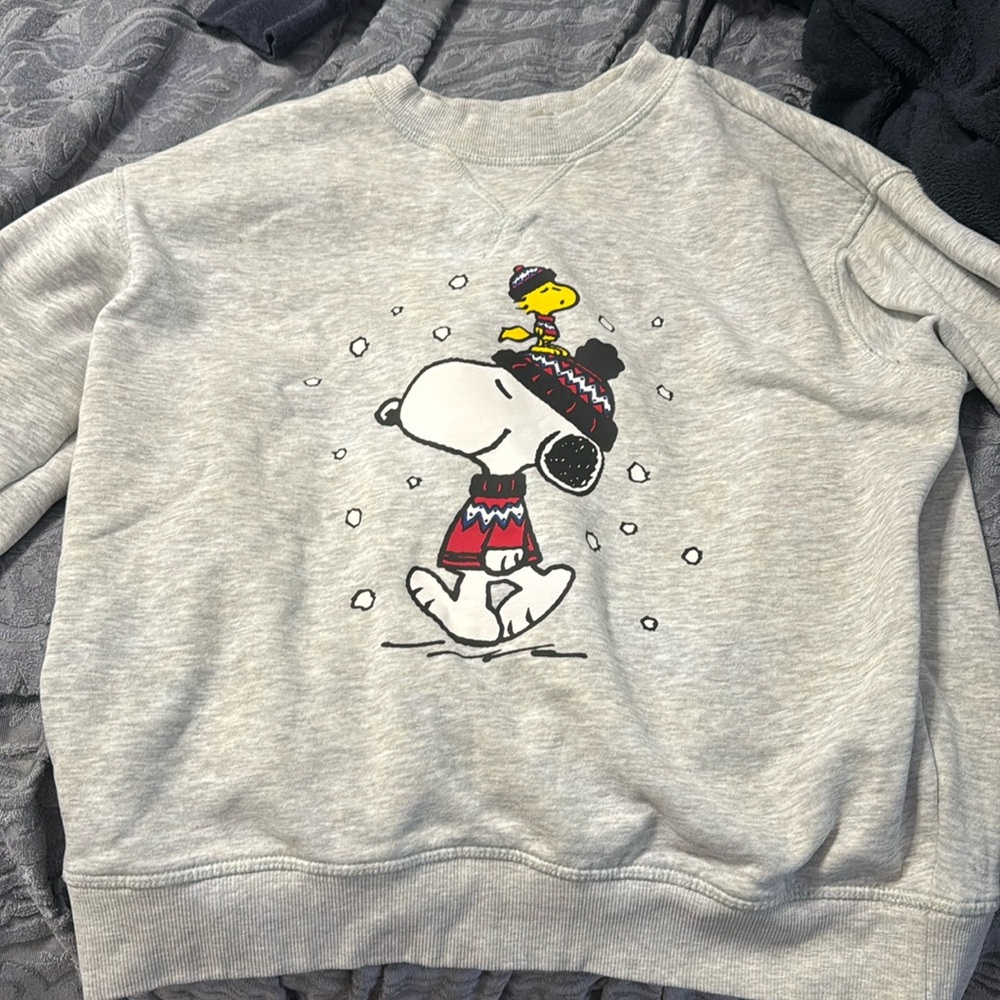 Snoopy Christmas crew neck